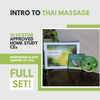 Intro to Thai Massage NCBTMB Homestudy CEs & Workbook/Dvd Set
