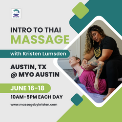 Intro to Thai Massage Austin, TX