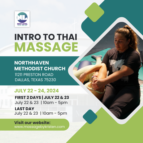 Intro to Thai Massage Dallas, TX