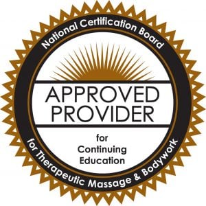 Online massage continuing education with Robert Gardner demonstrating Table Thai, the Members Vault course library, hands-on instruction, and NCBTMB Approved Provider credentials.