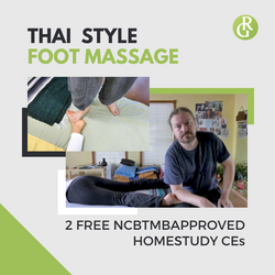 Thai Style Foot Massage 2 Free NCBTMB Approved Homestudy CEs