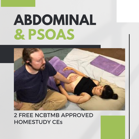 Abdominal & Psoas 2 Free NCBTMB Approved Homestudy CEs