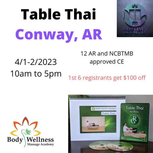 Table Thai in Conway, Arkansas with Robert Gardner